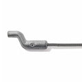 Throttle Cable Assembly for Lawnmower (1.9m, Z End Clamp, Galvanized)