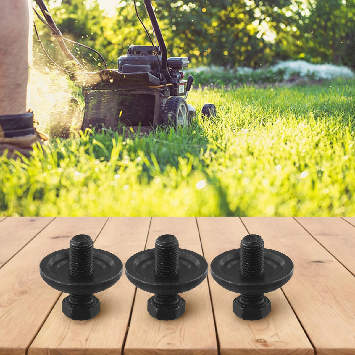 3-Pack Blade Retaining Bolts for Craftsman Mowers