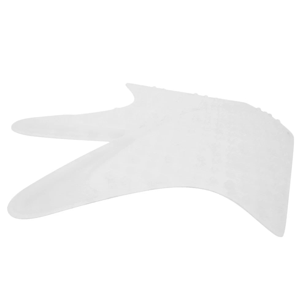 White Tank Traction Pads Side Knee Grip Protector for Honda CBR1000RR (2012–2016)