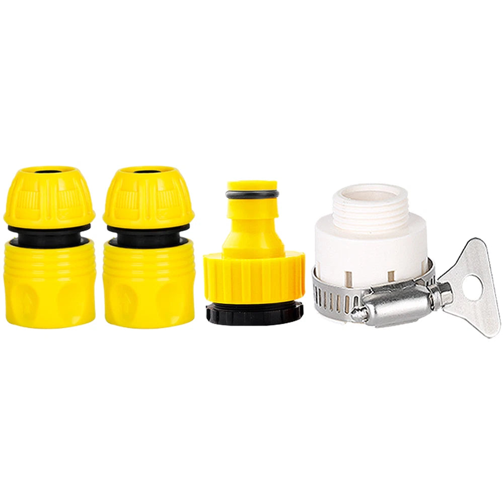 4 Piece Plastic Connector Set for Car Wash Nozzle (4/6 inch)