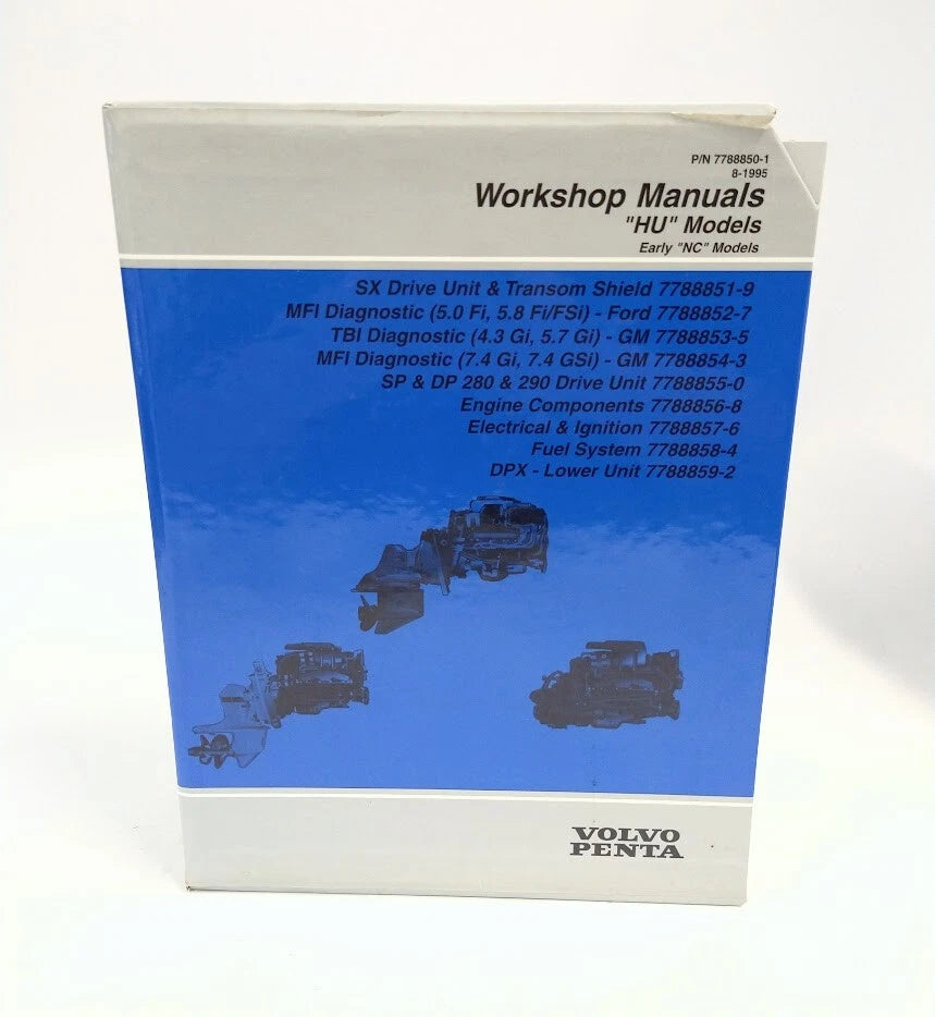Volvo Penta Workshop Manual for HU Models (7788850)