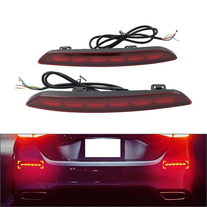 1 Pair Rear Brake Light Signal Lamp for Honda Civic Hatchback (2022–2023) Red