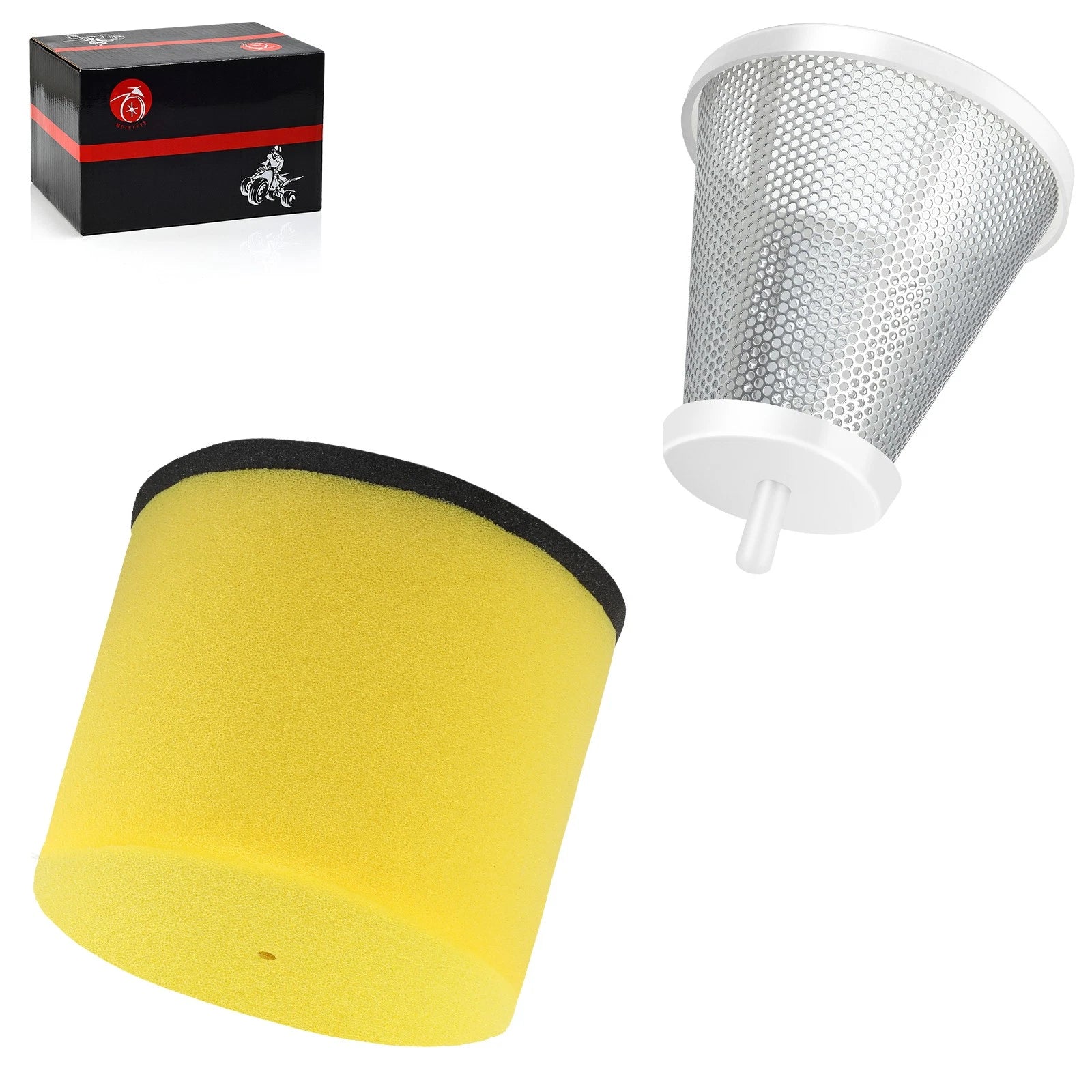 Air Filter Cage Holder Set for Suzuki Quadracer 450 LT-R450 LTR450 (2006–2009)