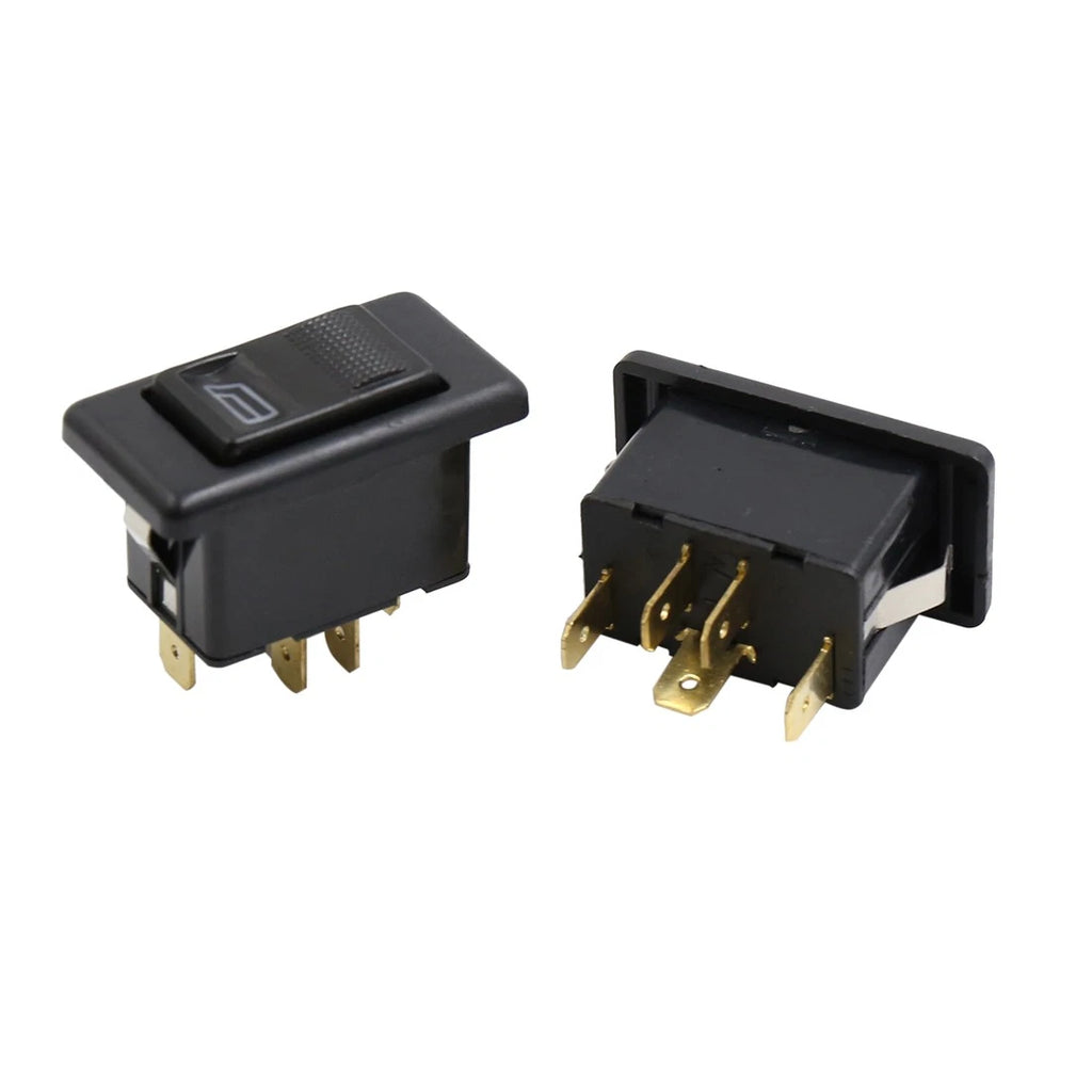 5 Pin Power Window Switch with Wiring Harness for Car (DC 12V)