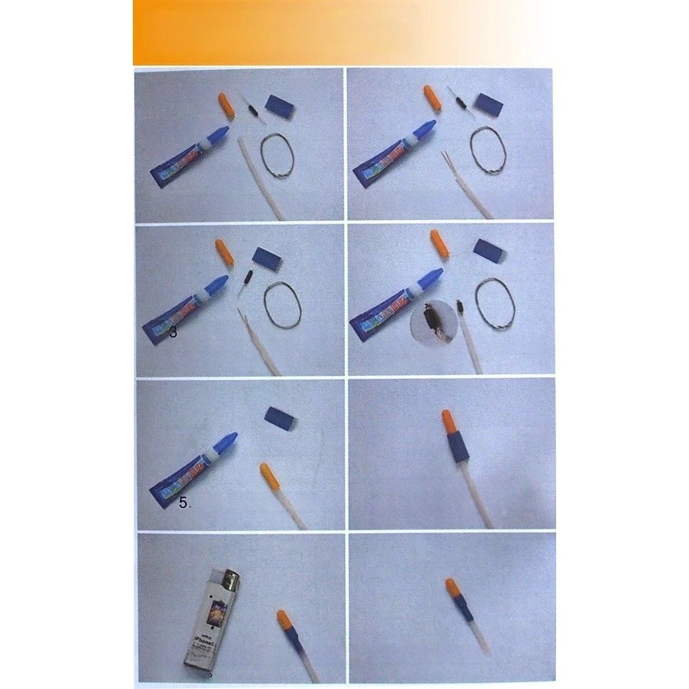 4X PVC Stopper Probe Waterproof Detector Sensor for Residential Pipes