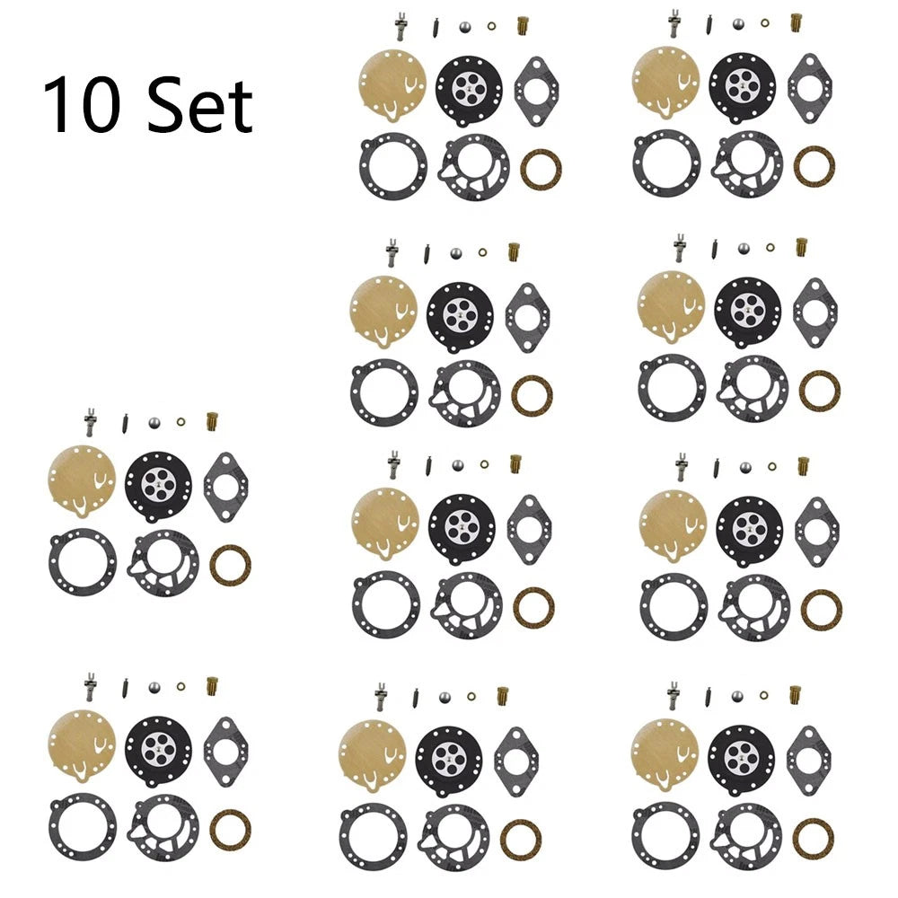 Set of 10 Carburetor Gasket Kit for Tillotson RK-114HL HL Series