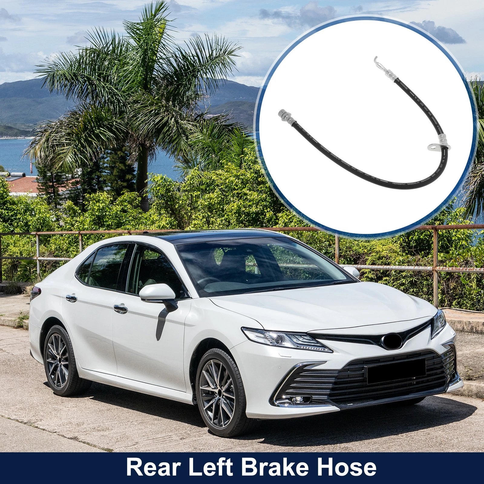 Rear Left Brake Hose Replacement for Toyota Camry (2002–2008)