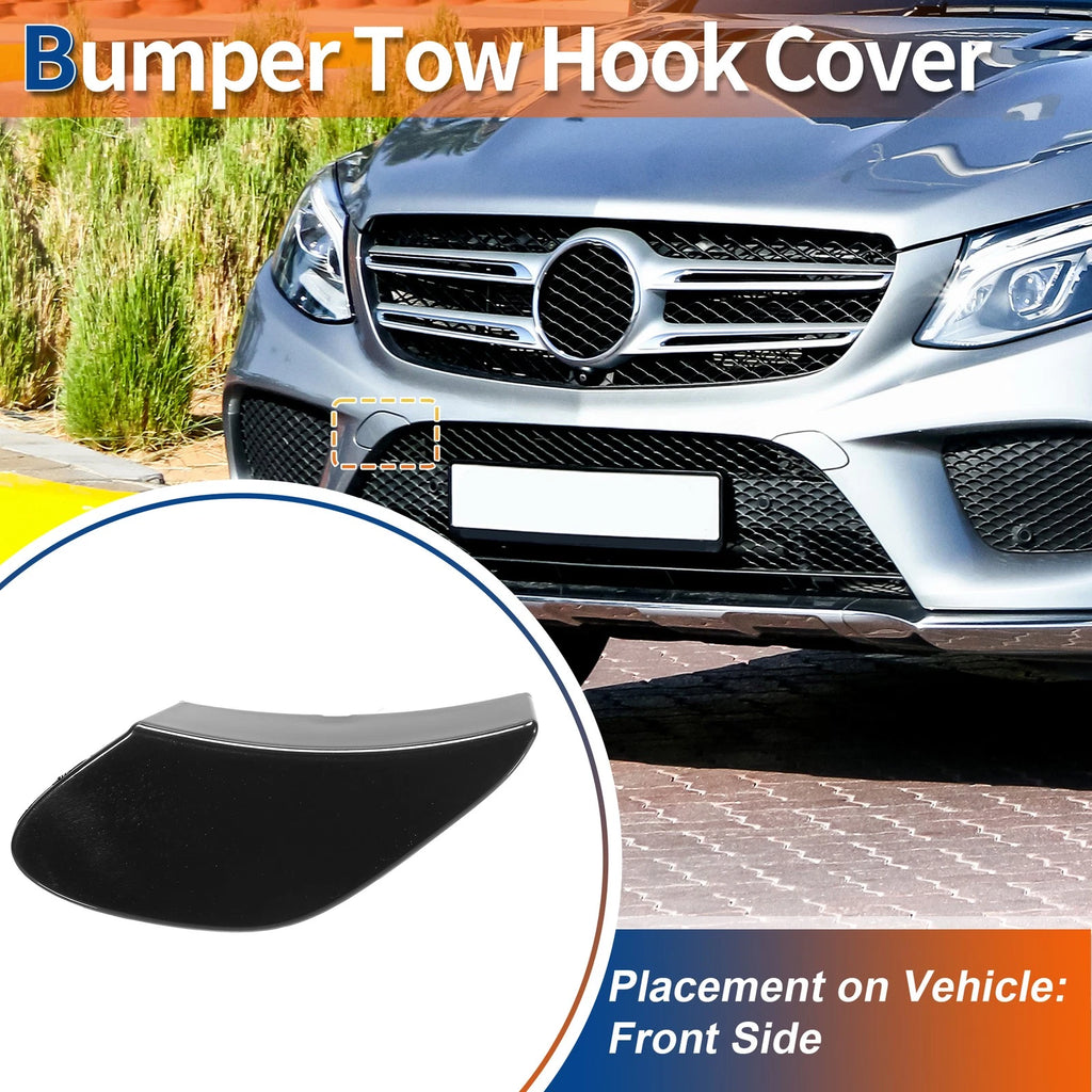 Front Tow Hook Cover Replacement for Mercedes-Benz GLE X166 (2016–2018)