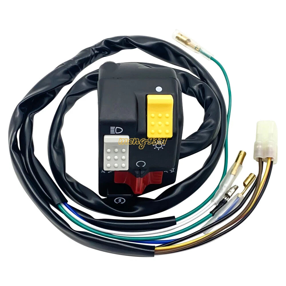 Left Kill Switch Assembly for Honda Recon 250 TRX250 TRX250TM (1997–2004)