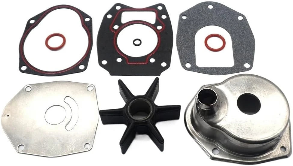 Water Pump Kit & Housing for Honda Marine 70HP 90HP (1990–1999) 19021-ZW1-003 06192-ZW1-305