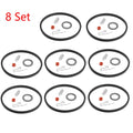 Set of 8 Carburetor Needle Seat Repair Kit for Tecumseh 631021 631021A 621021B
