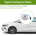 Radiator Fan Motor Replacement for Honda Accord 2013–2017 (2013-2017)