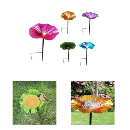 Bird Feeder and Watering Station for Garden Decor (Easy Installation)