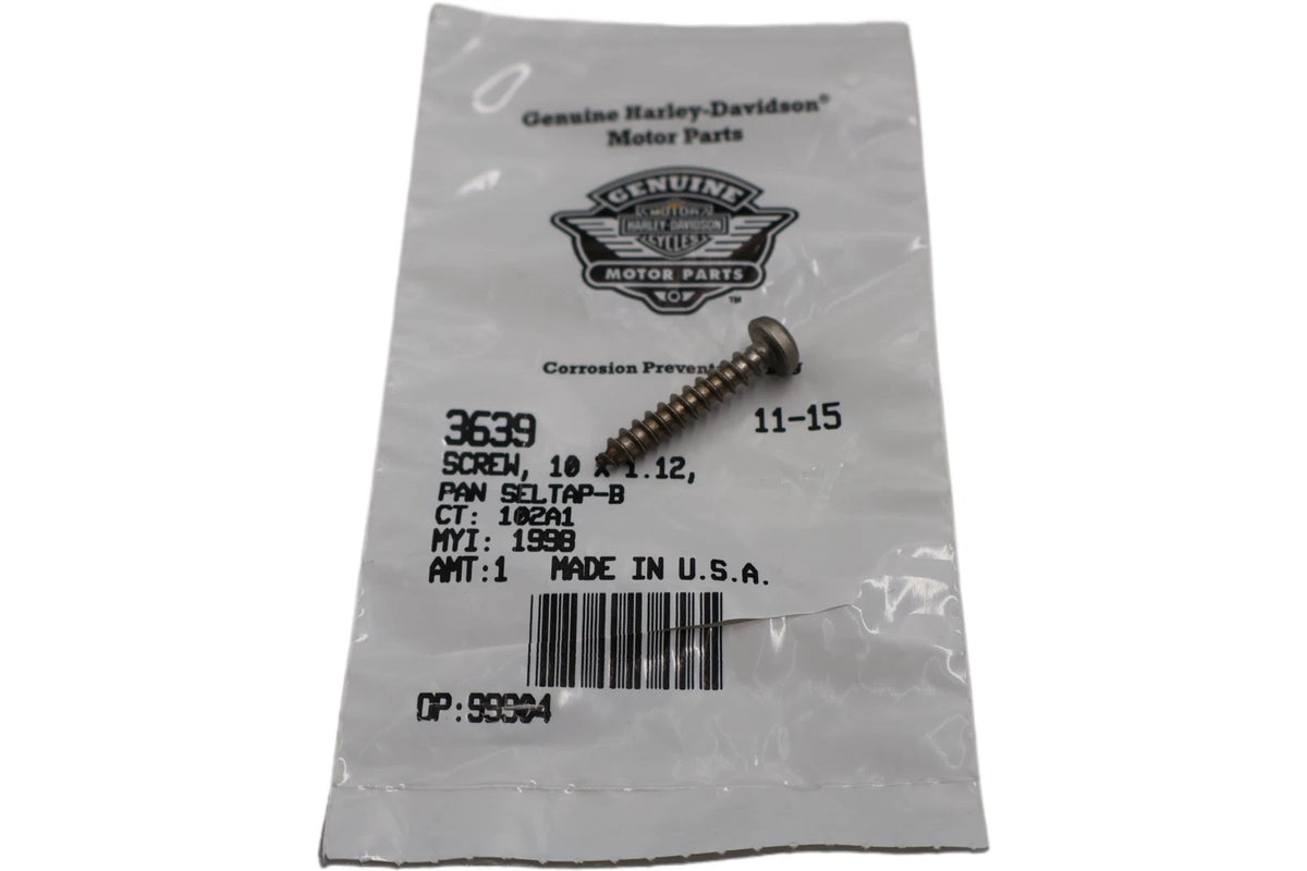 Self Tapping Panhead Torx Screw for Harley-Davidson (OEM 3639)