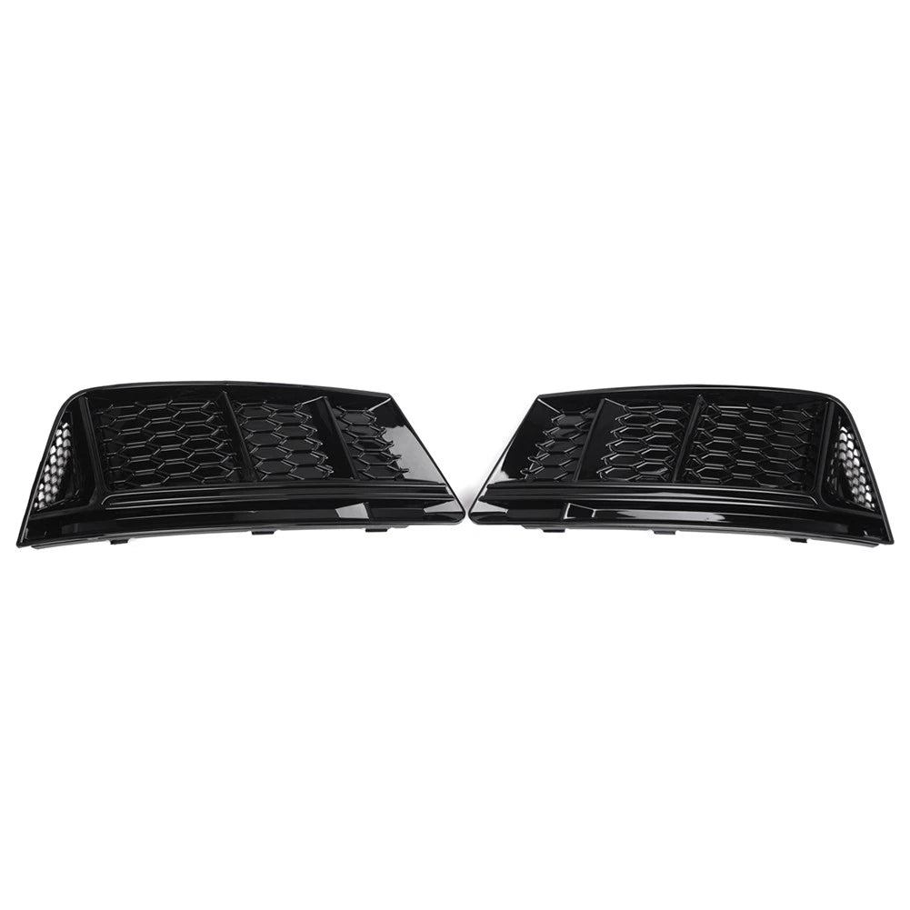 Front Bumper Lower Grill Fog Light Grille for Audi A4 B9 (2016–2018)