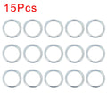 Oil Drain Plug Gasket Set 15pc Replacement for Subaru (2000–2019)