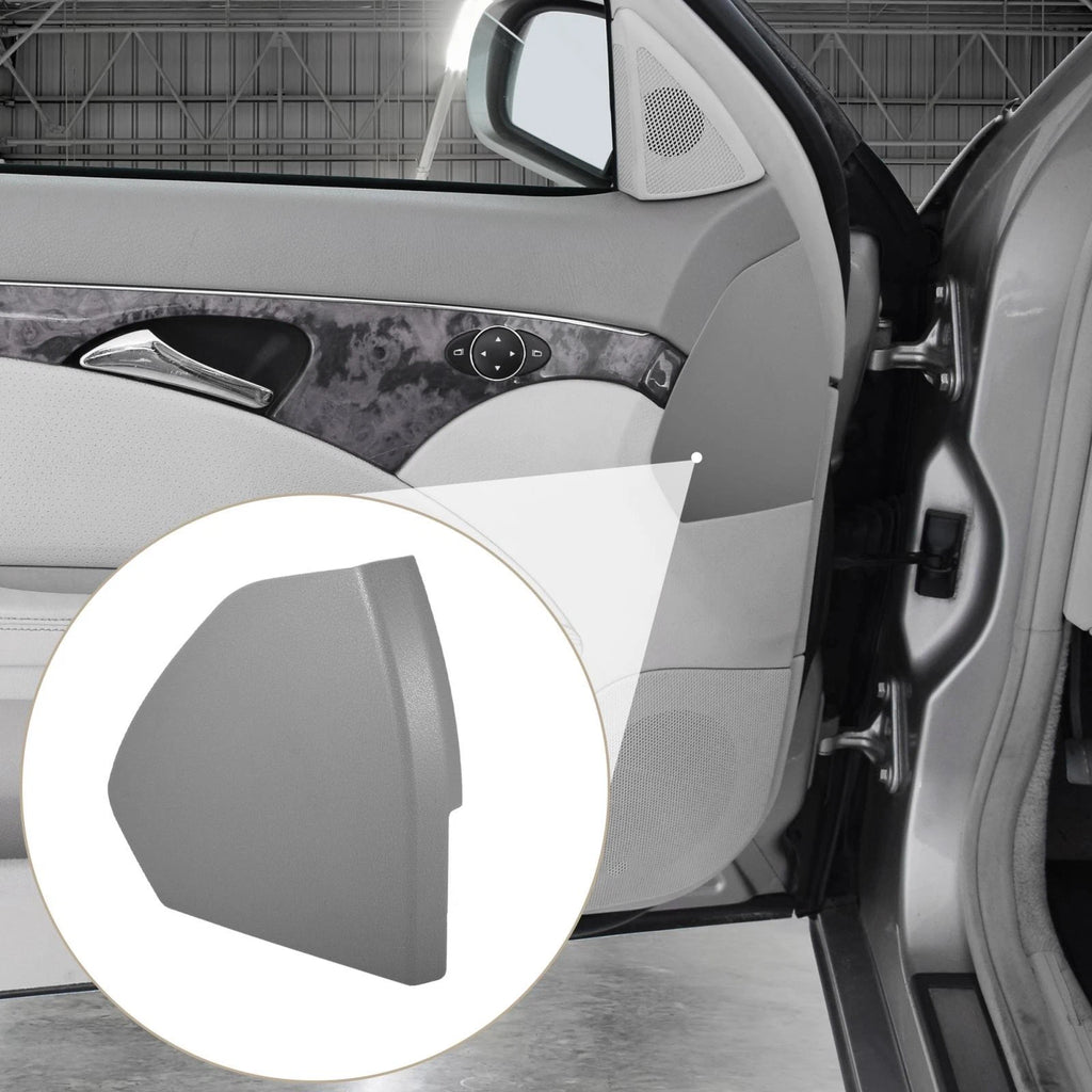 Pair Front Door Cover Trim Panel Replacement for Mercedes Benz E-Class (2003–2009)