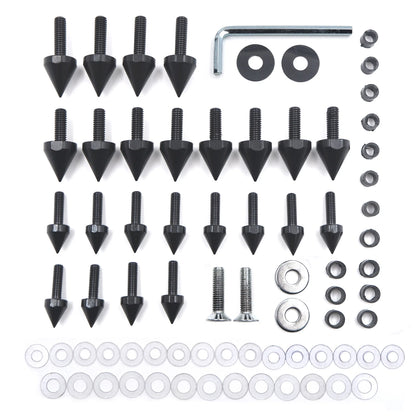 Fairing Bolts Kit for Suzuki GSXR1000 (2003–2004) - Black