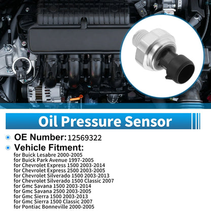 Engine Oil Pressure Sensor No.12569322 for Buick LeSabre (2000–2005)