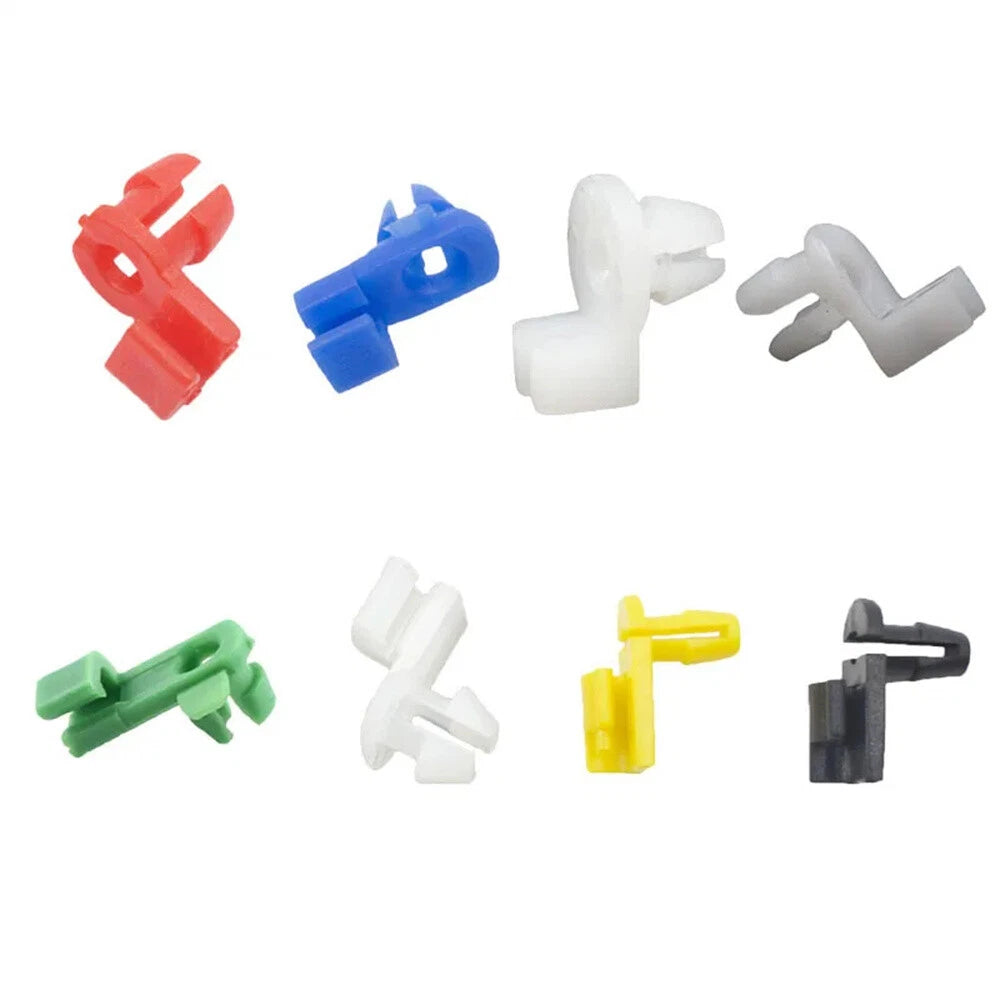 16pcs Plastic Clips for Car Door Lock Rod Fastener Retainer Rivet