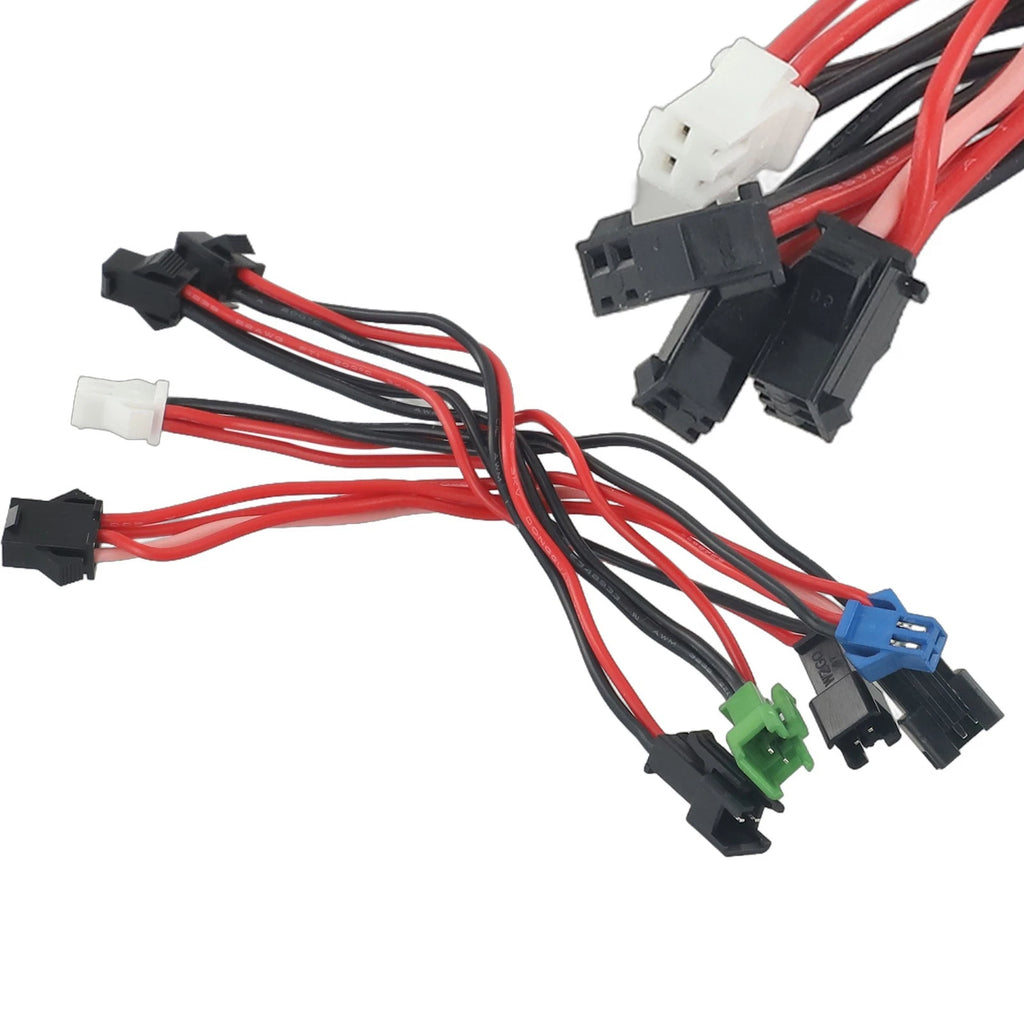 Electric Bicycle Headlight & Tail Light Cable for E-bike (24V-60V)