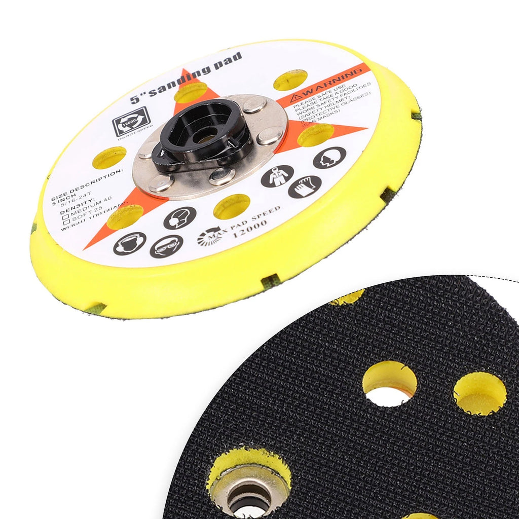 Sanding Pad Backing Plate for Various Applications (125mm)