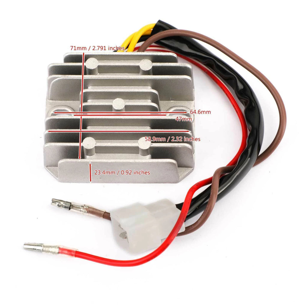Voltage Regulator for Kawasaki KLT200 KLT250 KZ250 KZ440 KZ650 KZ750 (1980–1983)