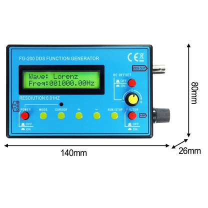 FG200 Module DDS Function Signal Generator for Sine Square Triangle Waves
