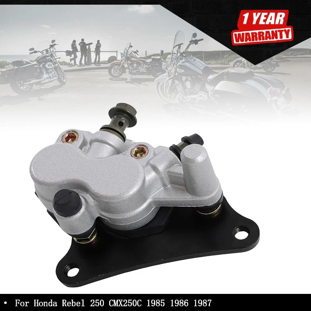 Front Brake Caliper with Pads for Honda Rebel 250 CMX250C (1985–1987)
