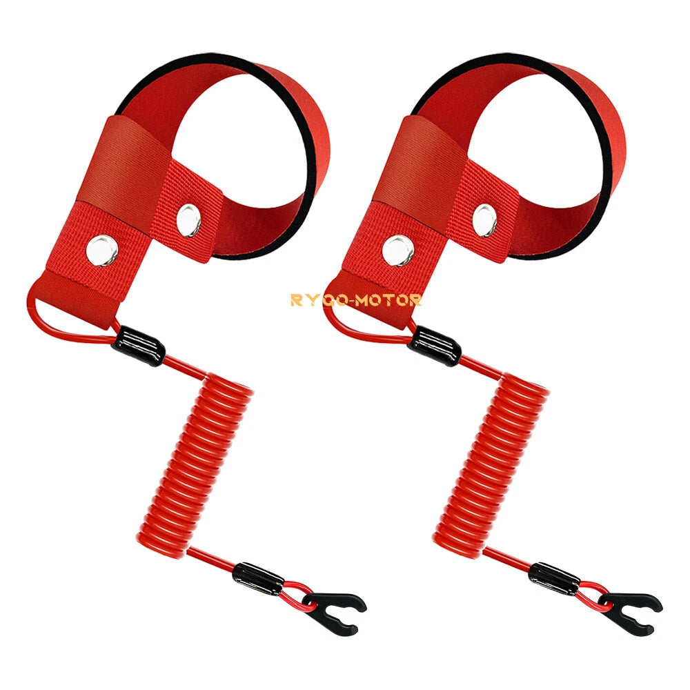 2X Stop Kill Safety Key Lanyard for Yamaha WaveRunner (All Models)