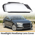 Headlight Lens Cover Front Right Replacement for Audi A3 (2009–2012)