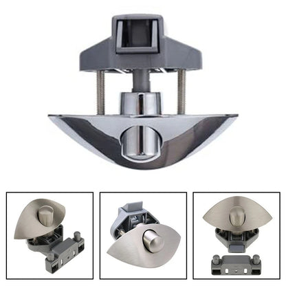 Push Button Cabinet Latch Lock for RV Camper Boat Auto (Zinc Alloy Nickel)