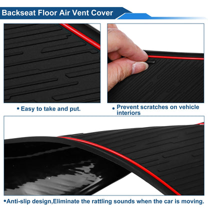 Non-Slip Car Floor Mat Set for Ford Ranger (2023–2025) PVC 19 Piece