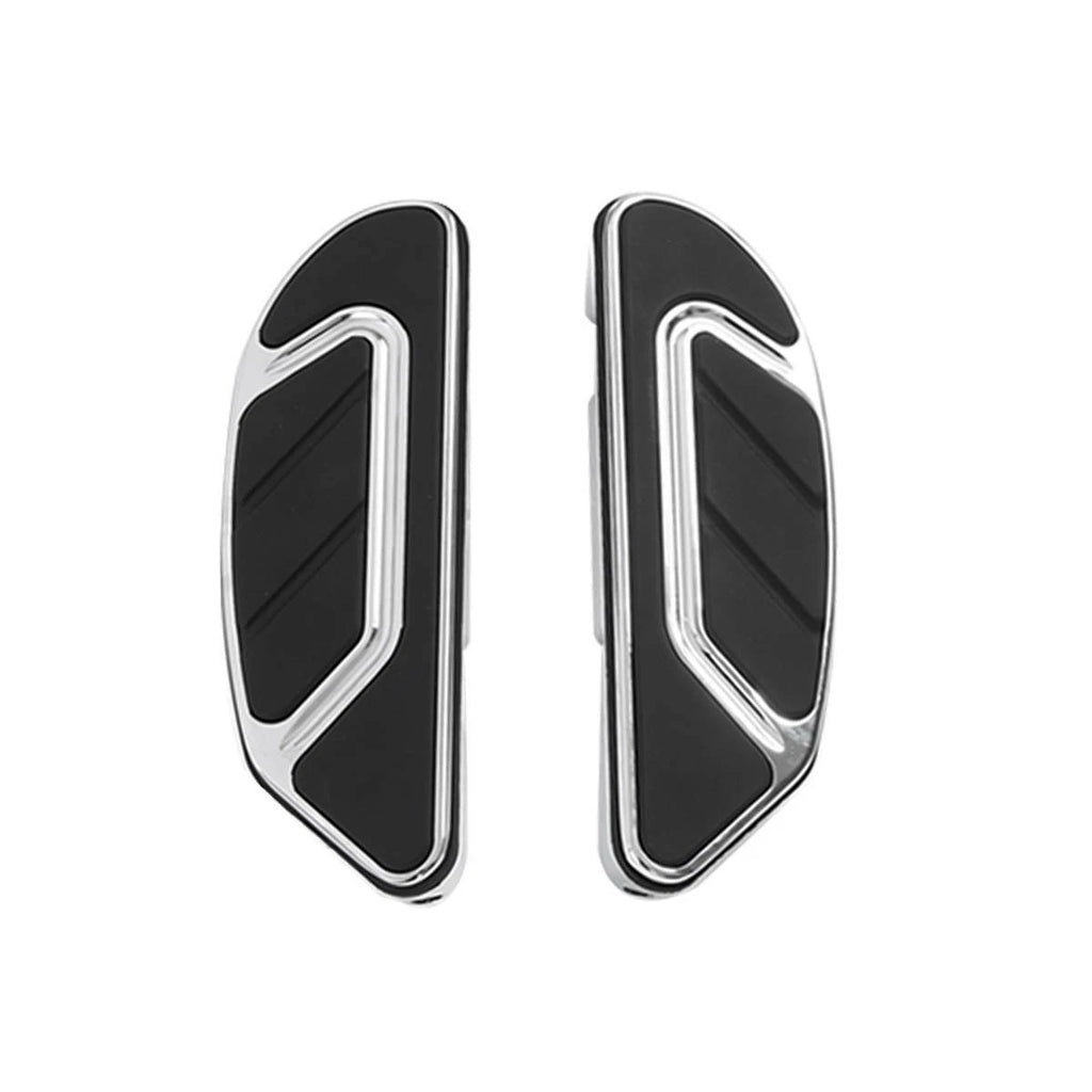 Chrome Rear Passenger Floorboard Kit for Harley Touring (1993–2025)