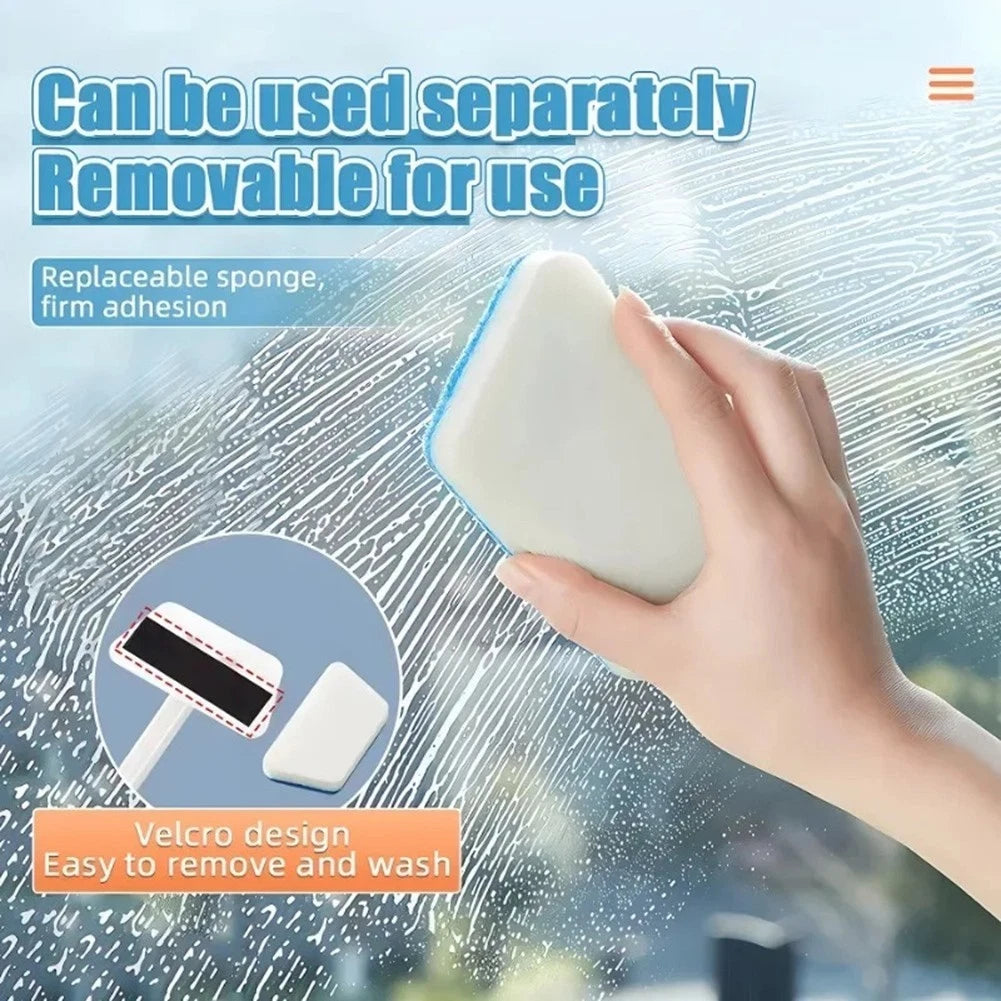 Ladder Shape Bathroom Sponge Brush for Efficient Bathtub Cleaning