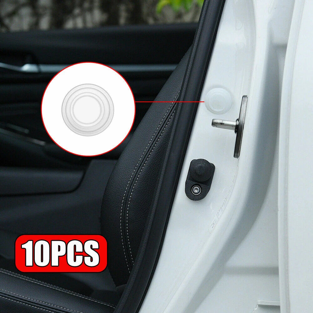 10x Car Door Anti-Shock Protector Pad Accessories Kit