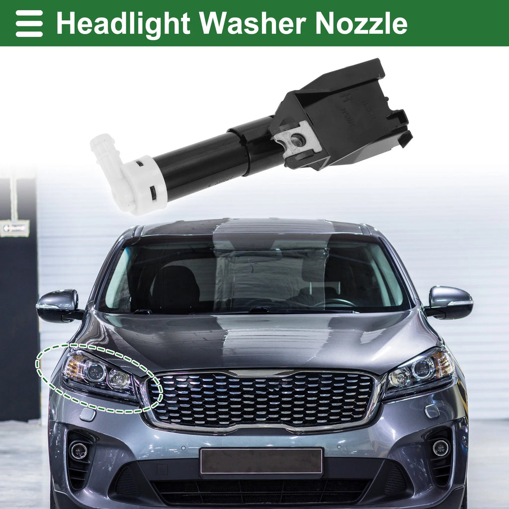 Front Passenger Side Headlight Washer Nozzle Replacement for Mitsubishi Pajero (2010–2018)