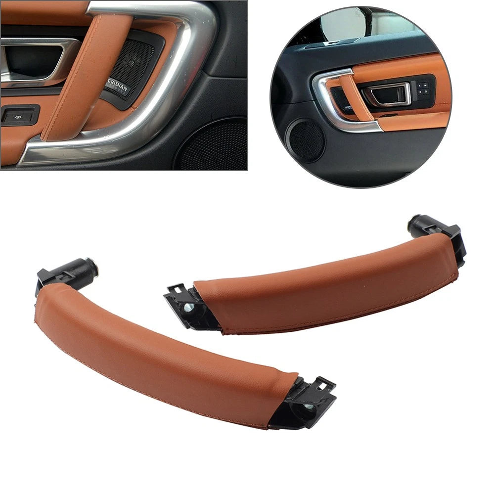 Door Leather Pull Handle Set for Land Rover Discovery (2015–2019)