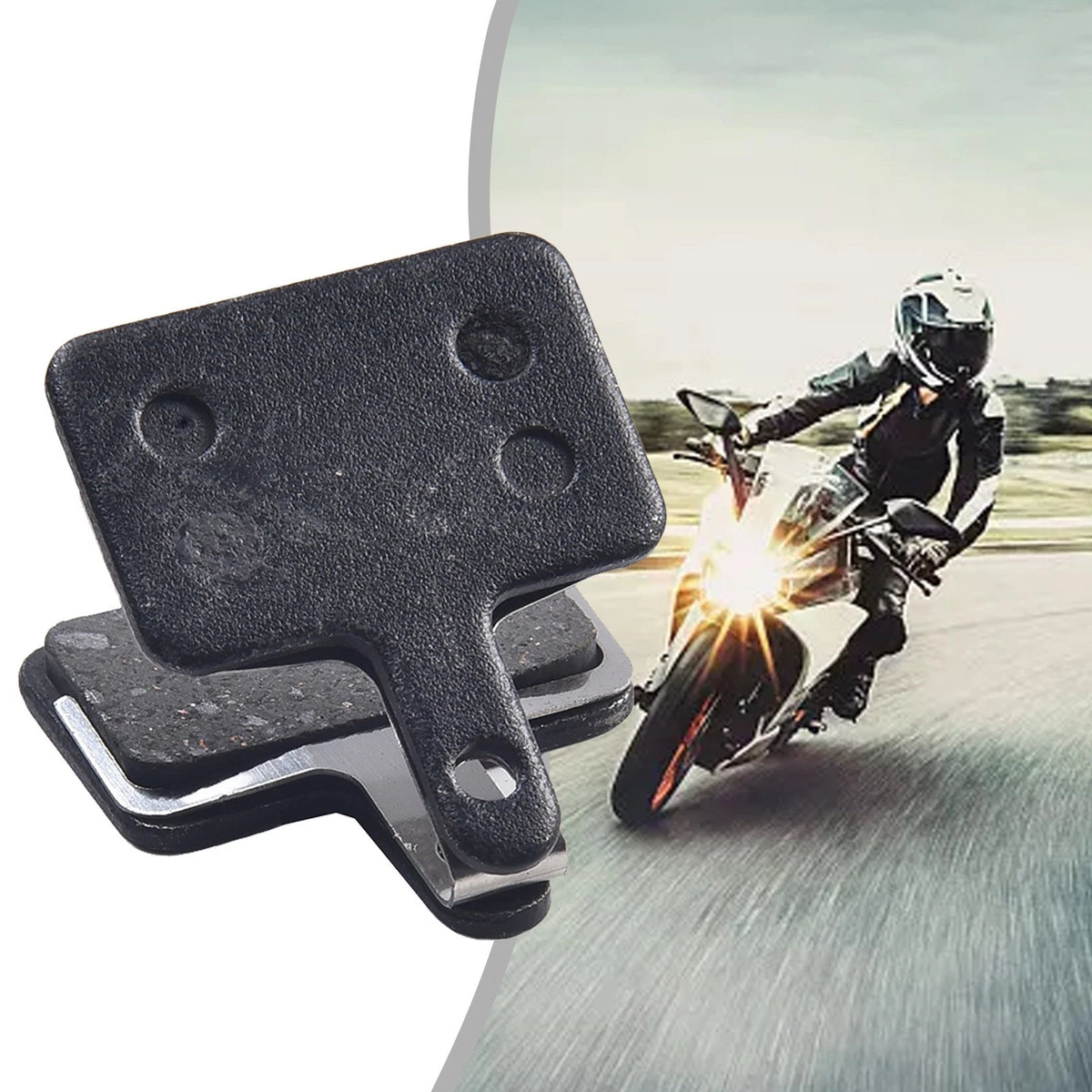 Brake Pads for Vsett 10, 10 X (Half Metal Half Resin)