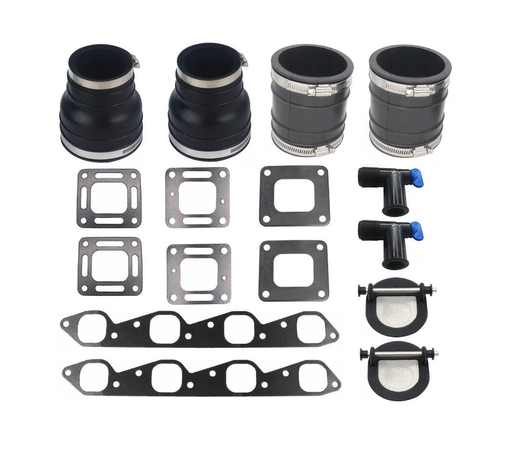 3" Exhaust Bellow Kit & Gasket for MerCruiser V8 (330–370) 70981A3 99370A2 27-46820