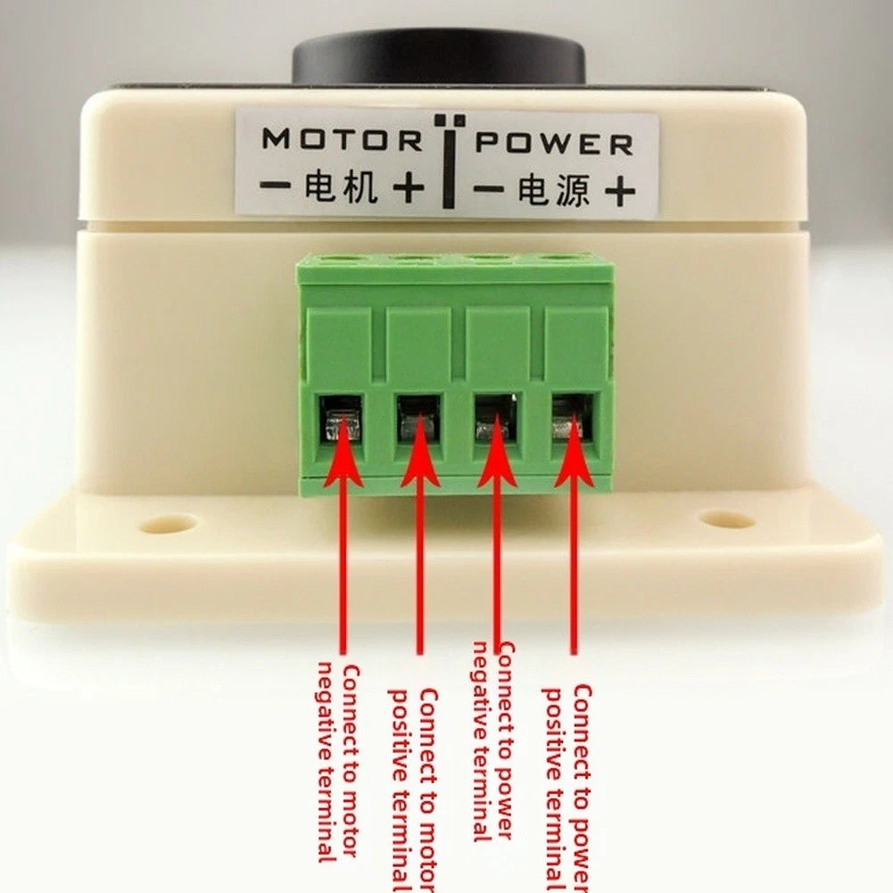 20A PWM Motor Controller for 12V 24V 36V 48V DC Systems