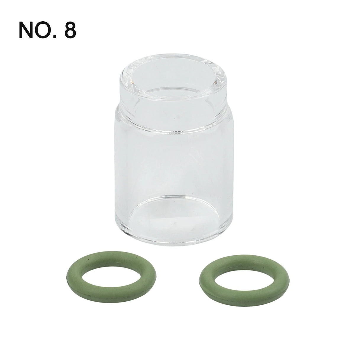 TIG Welding Consumables Transparent Glass Cup Nozzle for WP9 17 18 20 26
