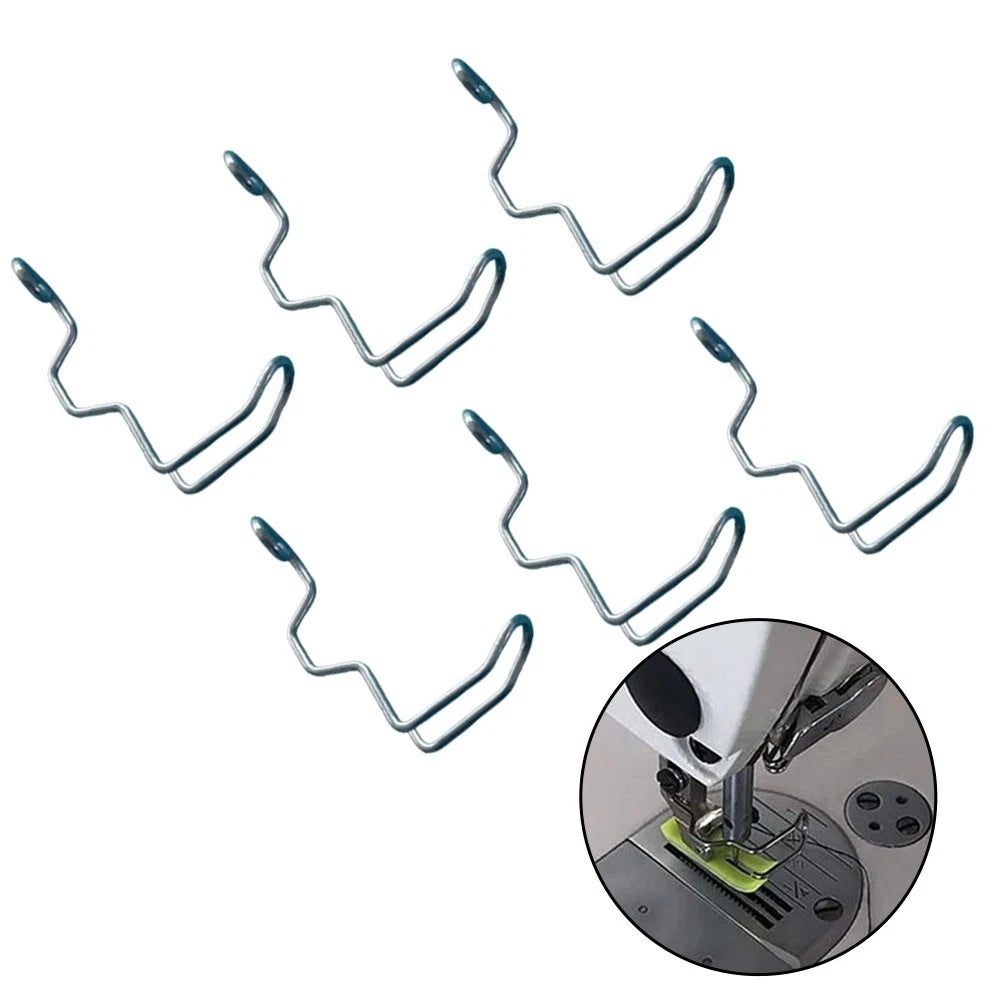 Set of 6 Metal Finger Guards for Flatbed Sewing Machine