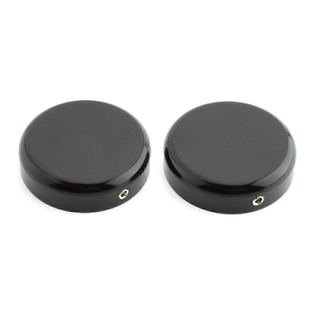 Gloss Black CNC Upper Fork Caps For HARLEY SOFTAIL STREET BOB 2018-20 FXBB Model