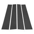 4 Pcs Pillar Window Trim Kit for Dodge Ram (2019–2023) Carbon Fiber Black