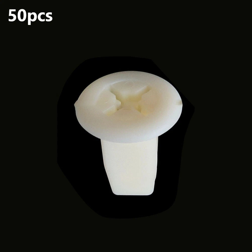 50 Nylon Nut Screw Grommet Clips for Toyota Mazda