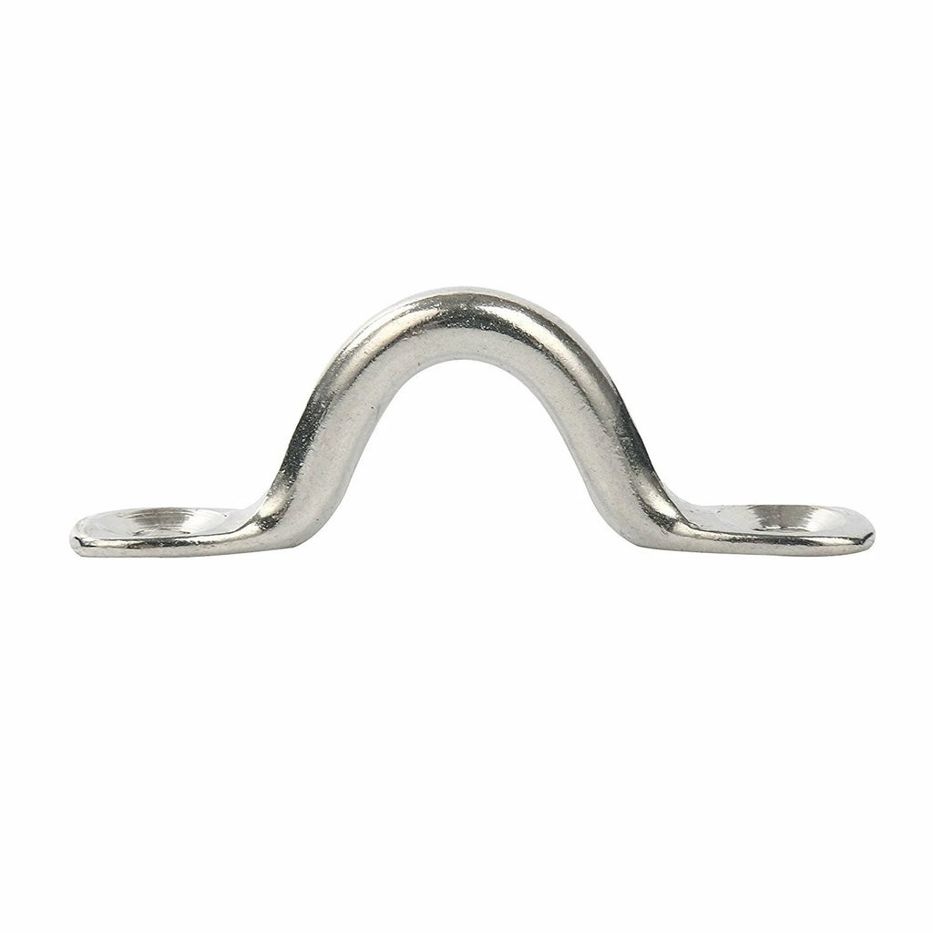 6 Pack Stainless Steel Bimini Boat Top Pad Eye for Marine Use