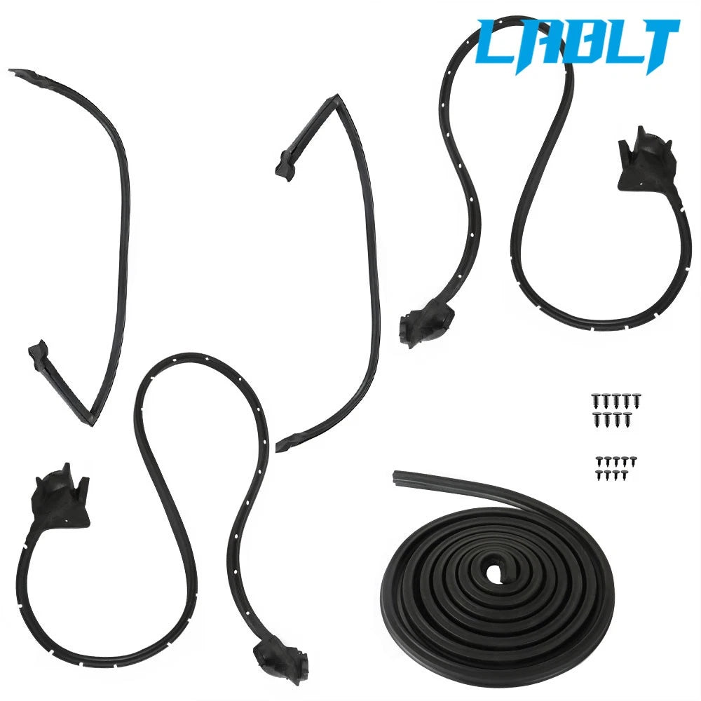 5X Weatherstrip Kit for Camaro Firebird TA (1970–1981) LABLT