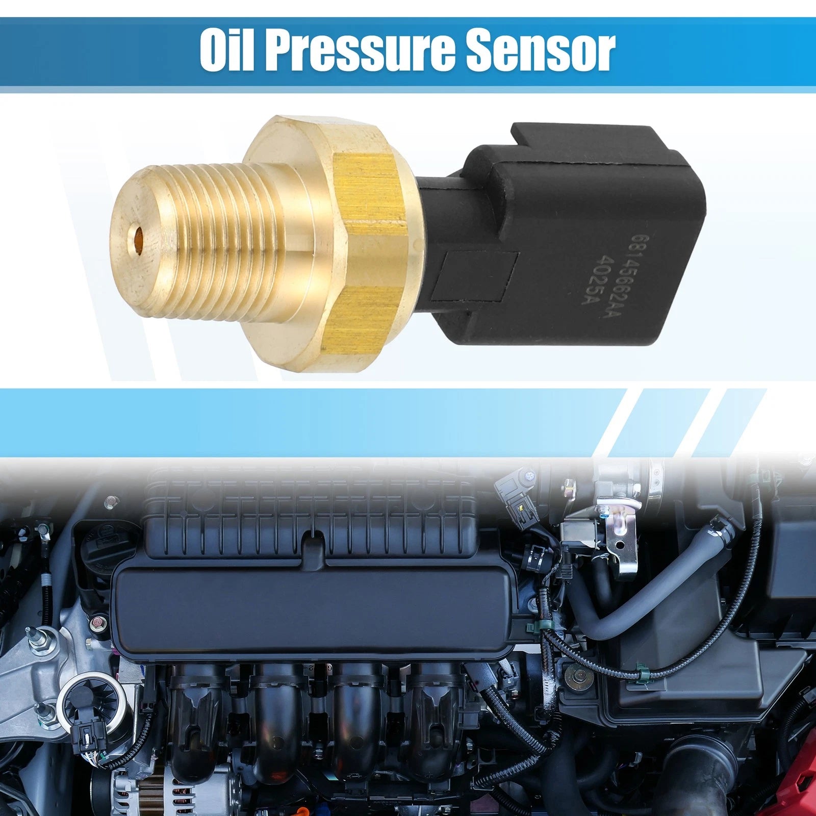 Engine Oil Pressure Sensor Replacement for Dodge Dart 2.0L 2.4L (2013–2016)