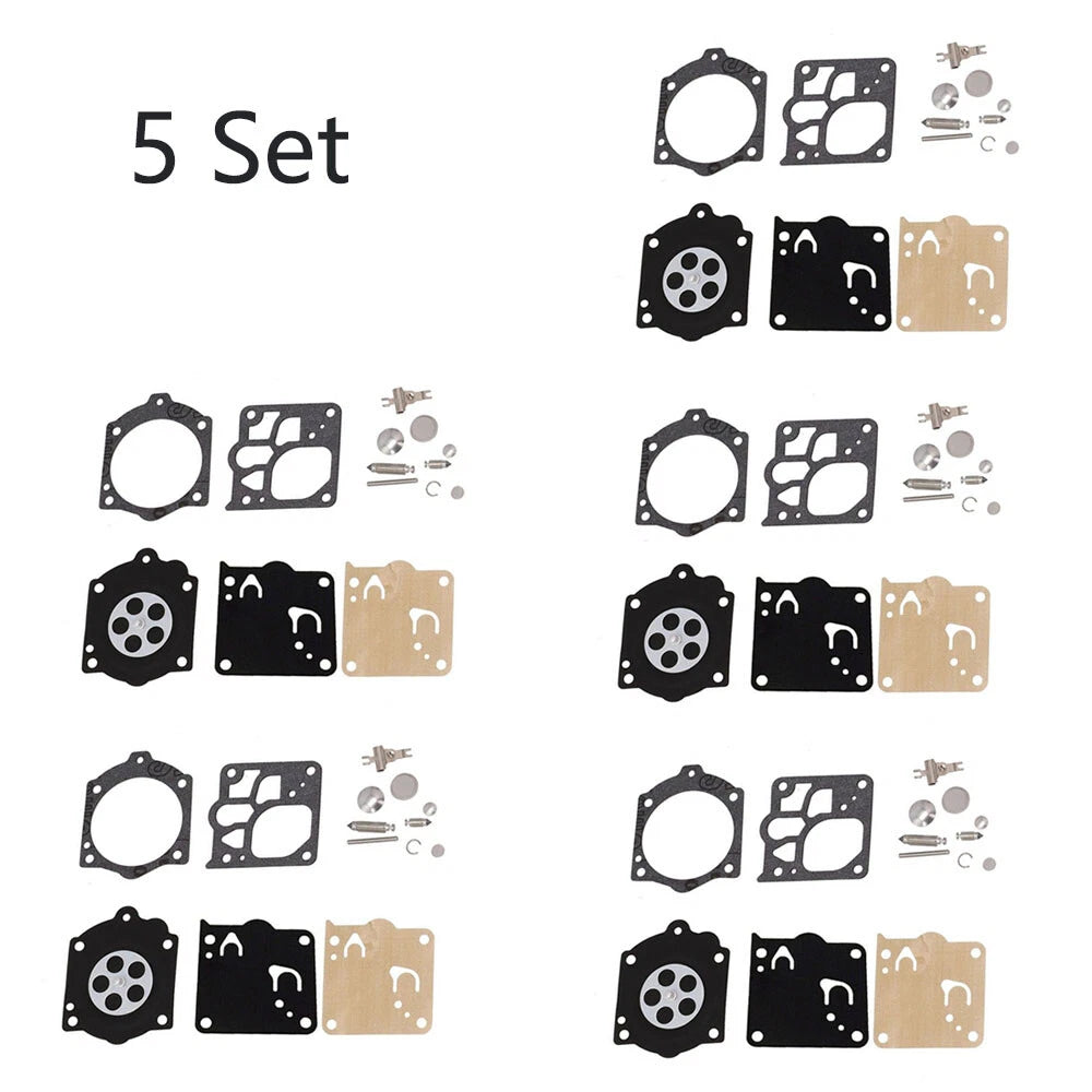 Set of 5 Carburetor Gasket Repair Kit K15-WJ for Stihl MS660 MS650 (N/A)